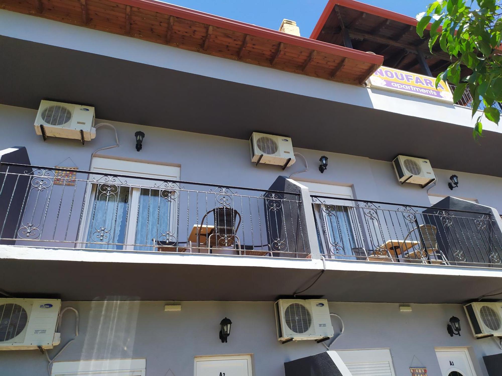 Noufara Apartments Néa Meságkala Habitación foto